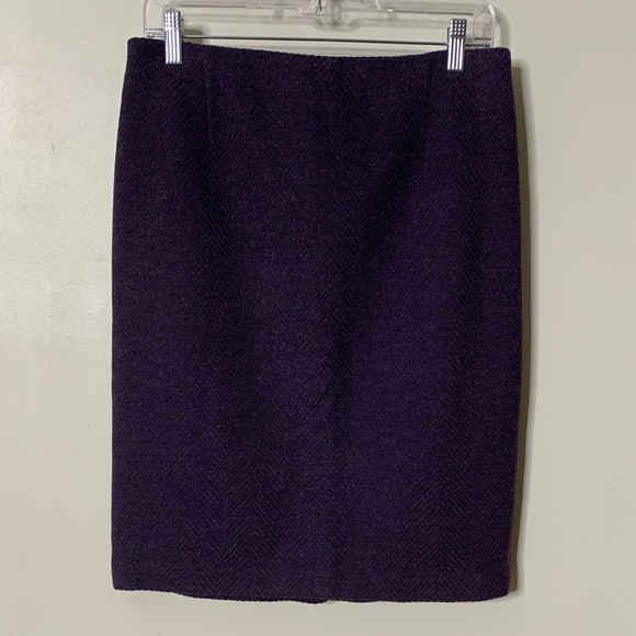 PENDLETON Herringbone Wool Jkt/Skirt Suit Sz 8 - Picture 11 of 16